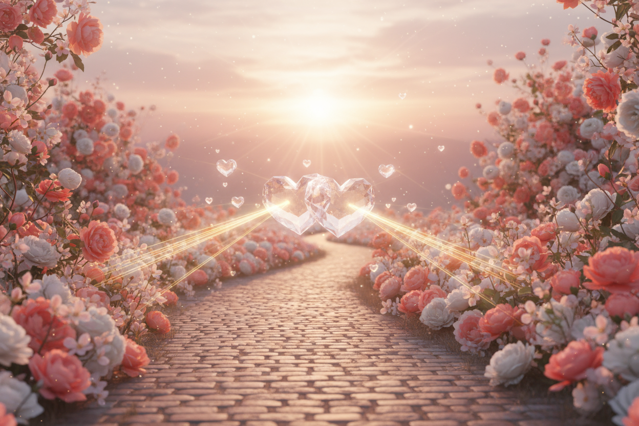 Abre el camino hacia el amor verdadero, entregándote plenamente al proceso de conexión.