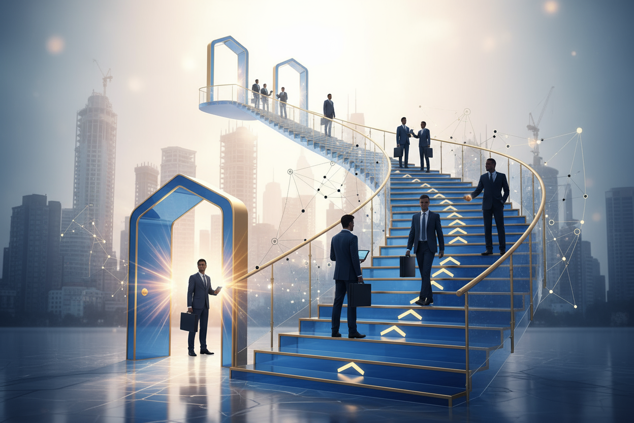 Trabajo enfocado en abrir caminos en tu carrera profesional y encontrar nuevas oportunidades laborales.