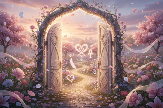 Abre puertas para nuevas oportunidades amorosas o para sanar relaciones pasadas.