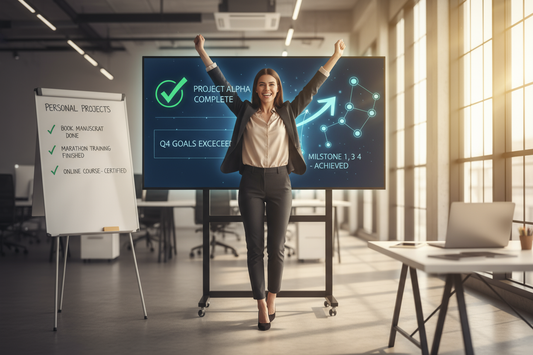 Conquista el éxito en proyectos personales o laborales con este trabajo.